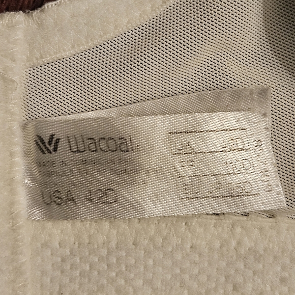 Wacoal 857109 Simple Shaping Minimizer Bra Size 42D White EUC - Picture 10 of 11